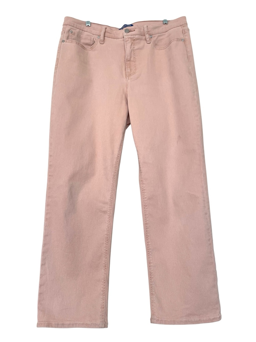 Scotch & Soda Straight Leg Jeans Dusty Pink High Rise Denim Size 14